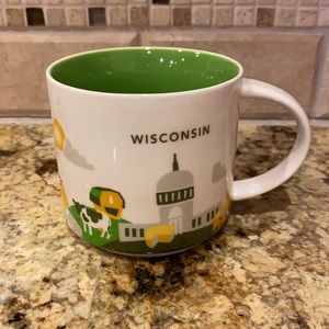 Starbucks You Are Here Collection Wisconsin Mug